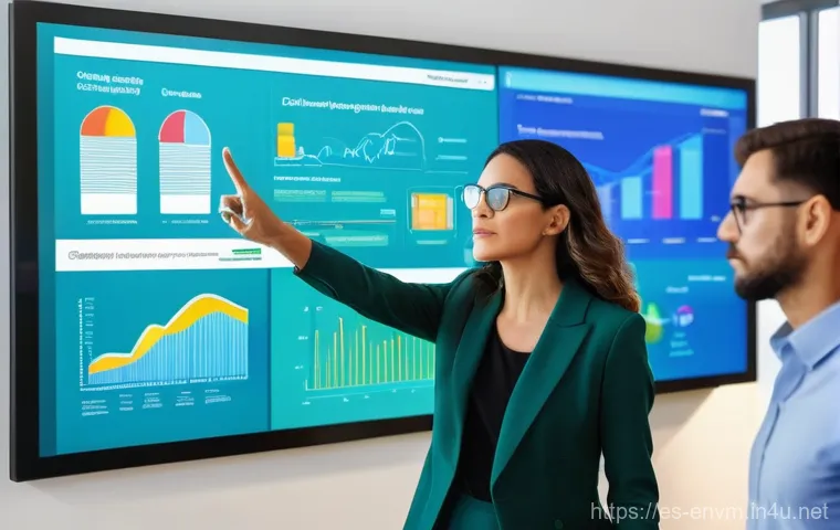 환경관리사 시험 직전 체크리스트 - **A Focused Study Group on Environmental Regulations:**
    "A vibrant scene inside a modern, natura...