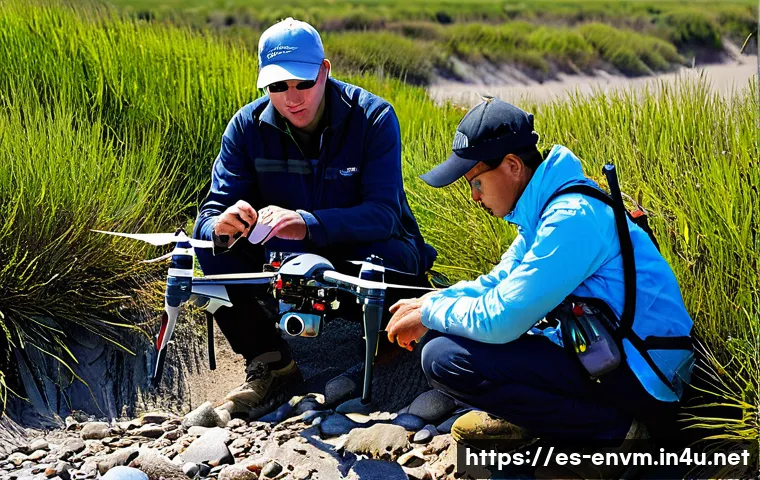 환경관리사로서 필요한 학문적 배경 - **Prompt 1: Field Assessment and Technological Monitoring**
    A diverse team of environmental scie...