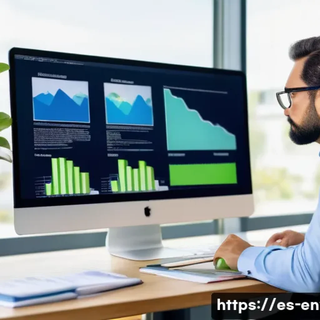 환경관리사 관련 법규 정리 - A professional environmental manager in a modern office, reviewing detailed environmental legislatio...